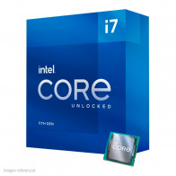 Procesador Intel Core i7-11700K 3.60 / 5.00 GHz, 16 MB Caché L3, LGA1200, 125W, 14 nm.