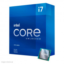 Procesador Intel Core i7-11700KF 3.60 / 5.00 GHz, 16 MB Caché L3, LGA1200, 125W, 14 nm.