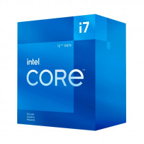 Procesador Intel Core i7-12700F, 2.10 / 4.90GHz, 25MB SmartCaché, LGA1700, Intel 7(10nm)