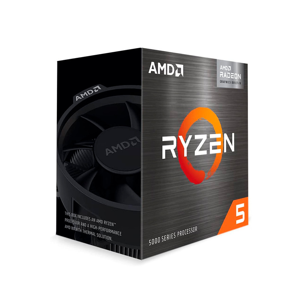 Procesador AMD Ryzen 5 5600G, 3.90 / 4.40 GHz, 16MB L3, 6 Core, AM4, 7nm, 65W.