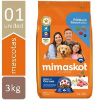 MIMASKOT Adulto Razas Medianas y Grandes Cordero y Cereales Bolsa 3Kg