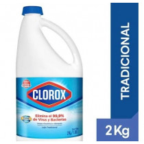 Lejía CLOROX Tradicional Botella 2kg