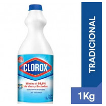 Lejía CLOROX Tradicional Botella 1kg