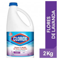 Lejía CLOROX Flores de Lavanda Botella 2kg