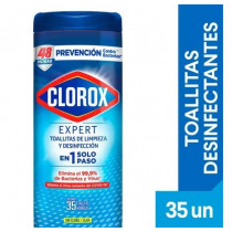 Toallitas Desinfectantes CLOROX Expert Canister 35un
