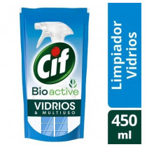Limpiavidrios Cif Bioactive Doypack 450 ml