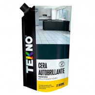 Cera líquida autobrillante TEKNO Negra Doypack 300ml