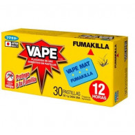 Insecticida VAPE Pastilla verde Caja 30Un