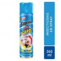 Insecticida en spray SAPOLIO Mata acaros Botella 360Ml
