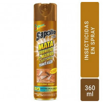 Insecticida Aerosol SAPOLIO  Mata Termitas y Larvas Frasco 360ml