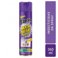 Insecticida en Aerosol SAPOLIO Mata Pulgas y Garrapatas Frasco 360ml