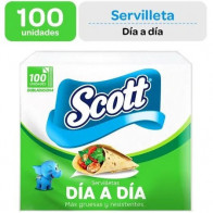 Servilletas SCOTT Día a Día Paquete 100unidades