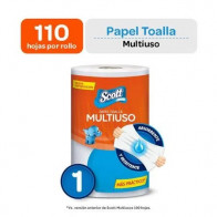 Papel Toalla SCOTT Multiusos 2 en 1 Paquete 1unidad
