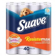 Papel Higiénico SUAVE Resistemax Doble Hoja Paquete 40unidades