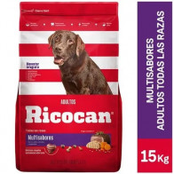 RICOCAN Adultos todas las razas multisabores Bolsa 15Kg