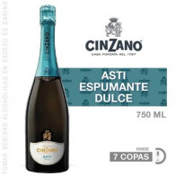 Espumante CINZANO Asti Botella 750ml
