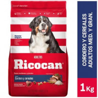 RICOCAN Adultos Razas Medianas y Grandes Bolsa 1Kg