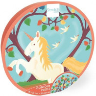ROMPECABEZAS DE CONTORNO - UNICORNIO