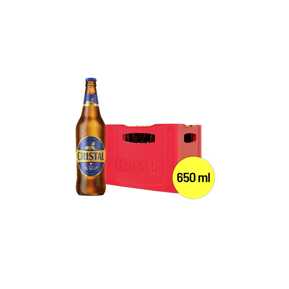 Cristal 650ML - Caja 12 botellas Cristal 650ML - Caja 12 botellas