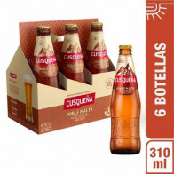 Cusqueña Doble Malta 310ML - Pack 6 botellas