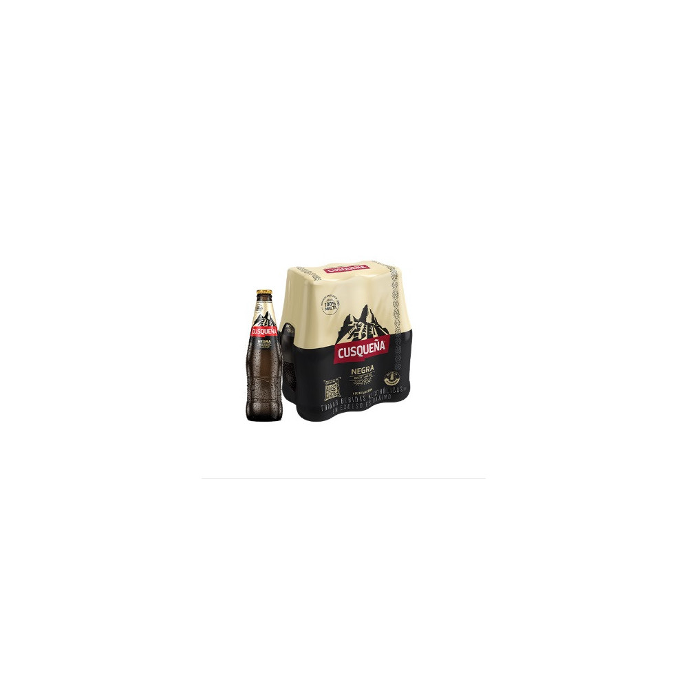 Cusqueña Negra 310ML - Pack 6 Botellas