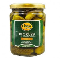 Pickles Enteros OLIVOS DEL SUR Frasco 550g