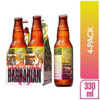 Cerveza BARBARIAN Magic Quinua Botella 330ml Pack 4un