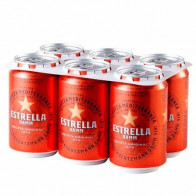 Cerveza ESTRELLA DAMM Lata 330ml 6 Pack
