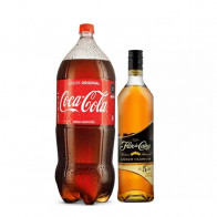 COMBO3 FLOR DE CAÑA 5 AÑOS 750ML + COCA COLA 3L