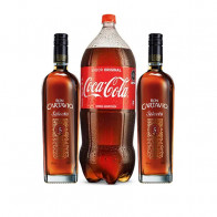 (TRIO3) DOS RON CARTAVIO SELECTO 5 AÑOS 750ml + COCA COLA 3L