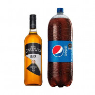 COMBO8	Ron CARTAVIO Black Botella 1L + PEPSI 3L