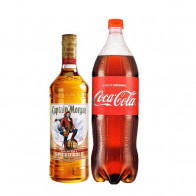 COMBO14	RON CAPITAN MORGAN 700ML + COCA COLA 1.5lt