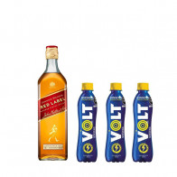 COMBO21	WHISKY JOHNNIE WALKER RED LABEL BOTELLA 750ML + VOLT 300 ml X 3 BOTELLAS