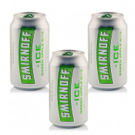 TRIO10	VODKA Smirnoff Ice Green Apple 350ML X 3 LATAS