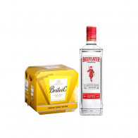 COMBO43	GIN BEFEATER LONDON 700ML + AGUA TONICA BRITVIC FOURPACK