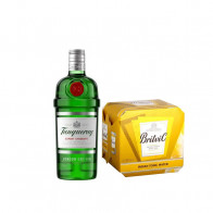 COMBO45	GIN TANQUERAY 700ML  + AGUA TONICA BRITVIC FOURPACK