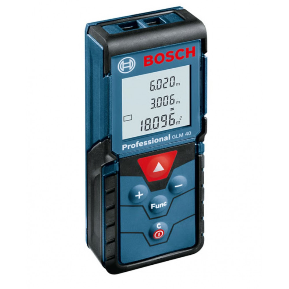 Medidor láser Bosch GLM 40 alcance 40m con estuche Medidor láser Bosch GLM 40 alcance 40m con estuche