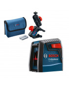Nivel Láser Bosch GLL 2-12 alcance 12m con soporte
