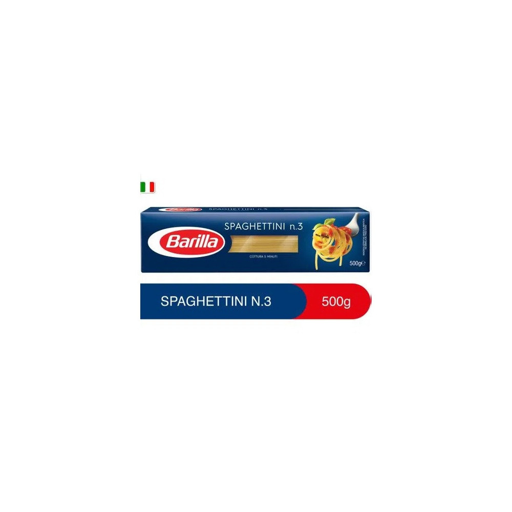 Fideos Spaghettini BARILLA Caja 500g