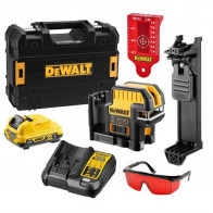 Nivel Laser Combinado 2 Lineas y 2 Punto Rojo 12V DCE0822D1R Dewalt