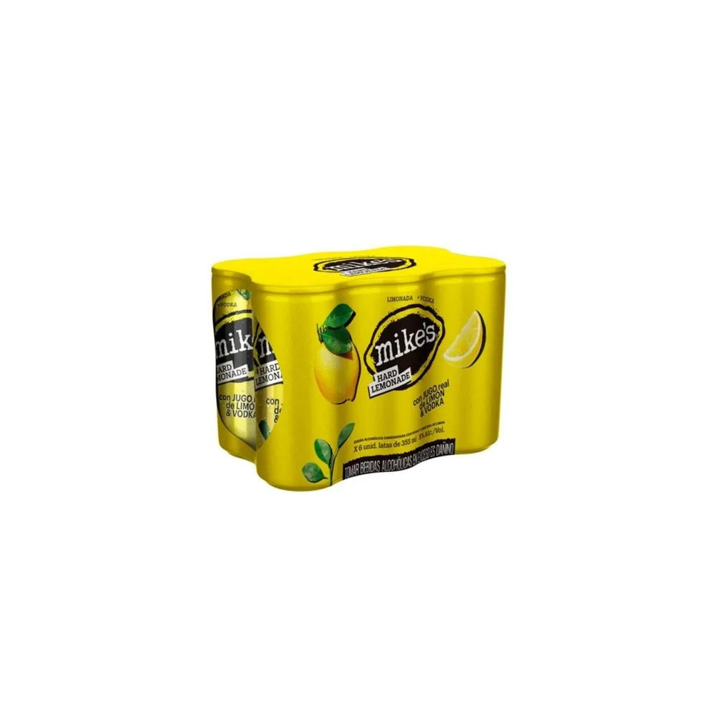 Vodka MIKES Hard Lemonade Lata 355ml Paquete 6un Vodka MIKES Hard Lemonade Lata 355ml Paquete 6un