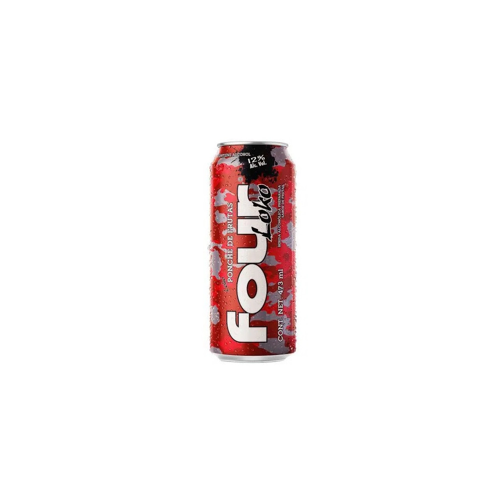 FOURLOKO Ponche Frutas Lata 473ml