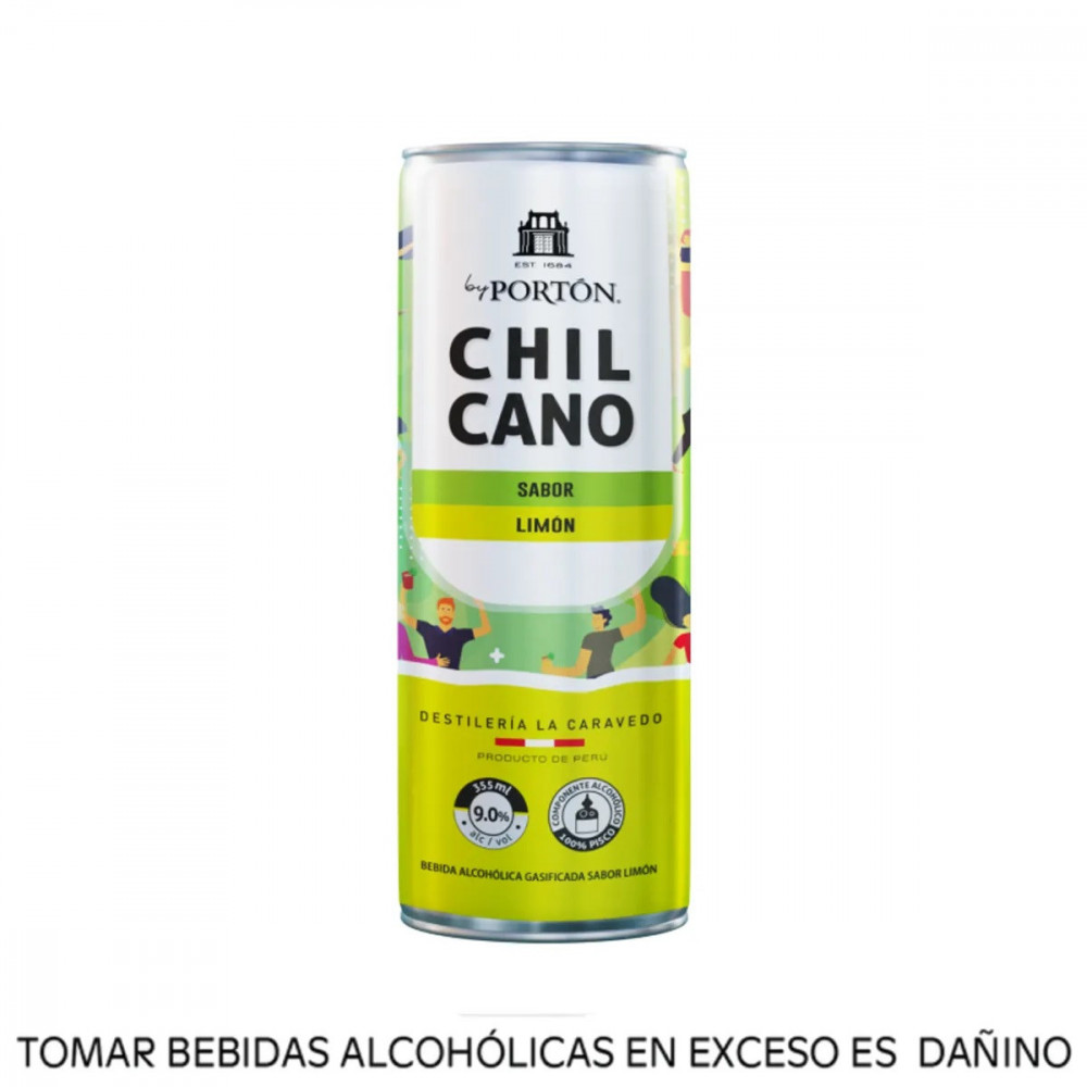 RTD Chilcano Portón Limón 355 ml RTD Chilcano Portón Limón 355 ml