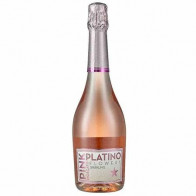Espumante PLATINO FLOWERY Pink Moscato Botella 750ml