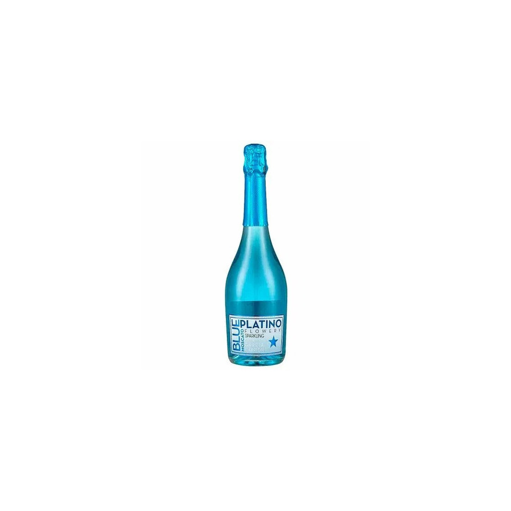 Espumante PLATINO FLOWERY Blue Moscato Botella 750ml