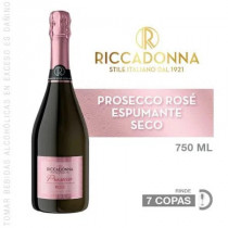 Espumate Prosecco RICCADONNA Rosé Botella 750m
