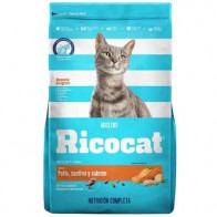 RICOCAT Pollo, Sardina Y Salmón Bolsa 3Kg