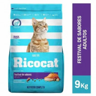 Ricocat Festival De Sabores Bolsa 9Kg