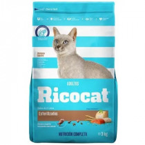 RICOCAT Adultos Esterilizados Bolsa 3Kg