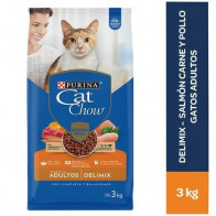 CAT CHOW Adultos  Delimix en Bolsa 3kg